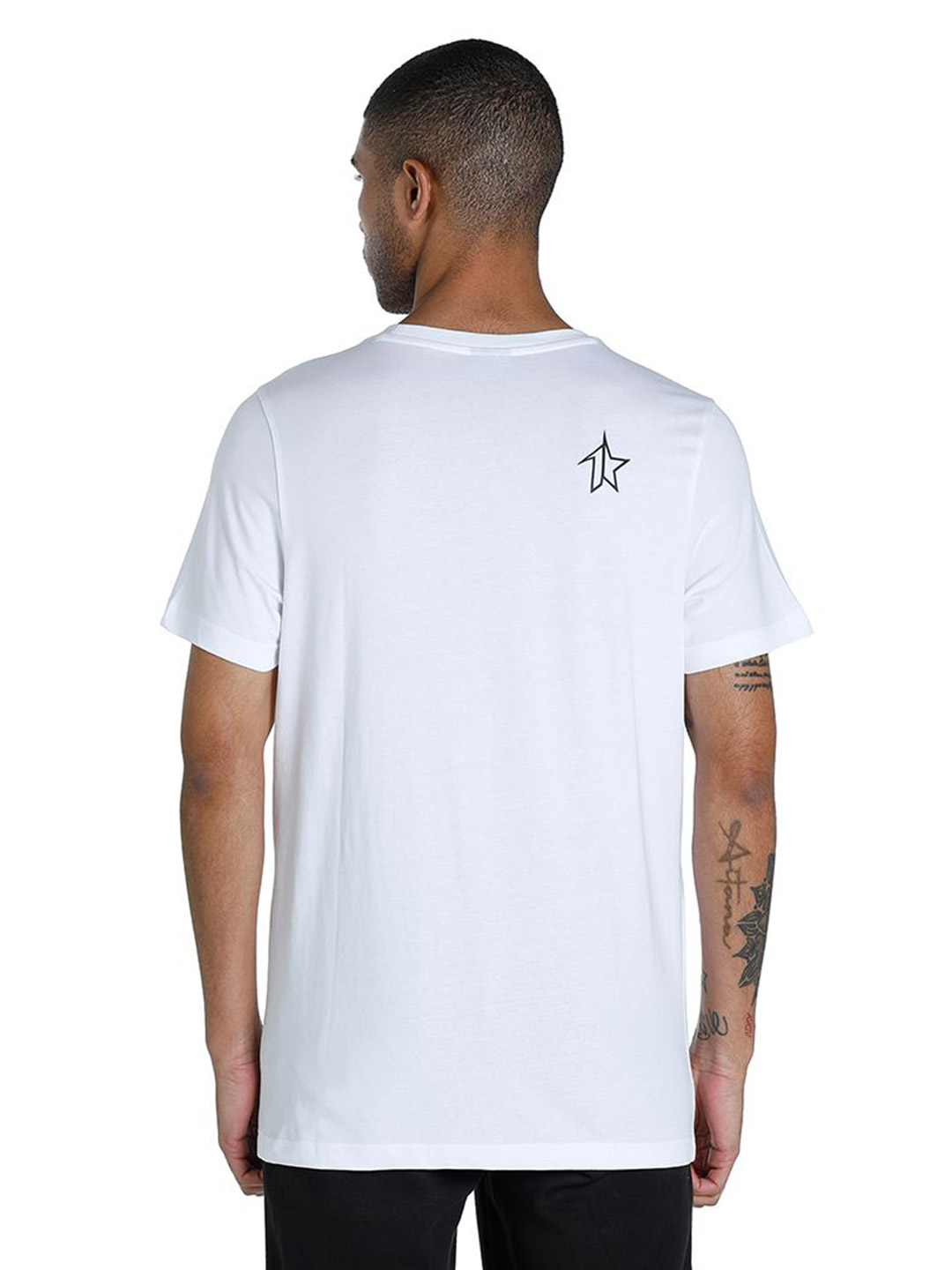 Puma Men Puma White Printed PUMA x 1DER KL Rahul Grunge Logo T-Shirt (2)