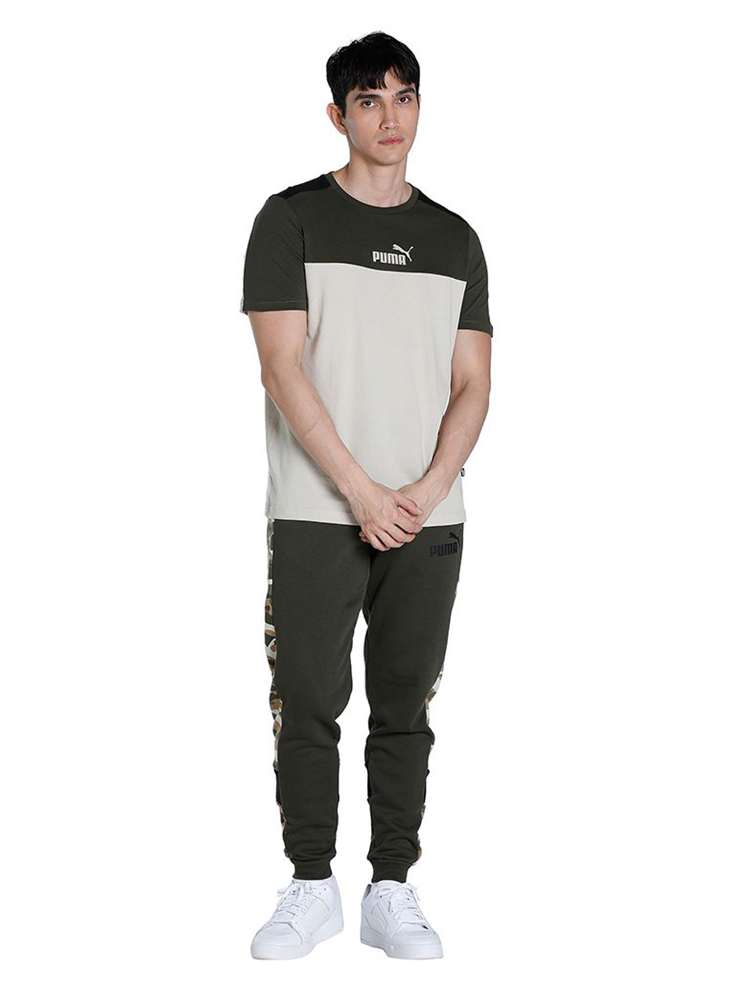 Puma Men Putty Printed Essentials+ Block T-shirt (5)