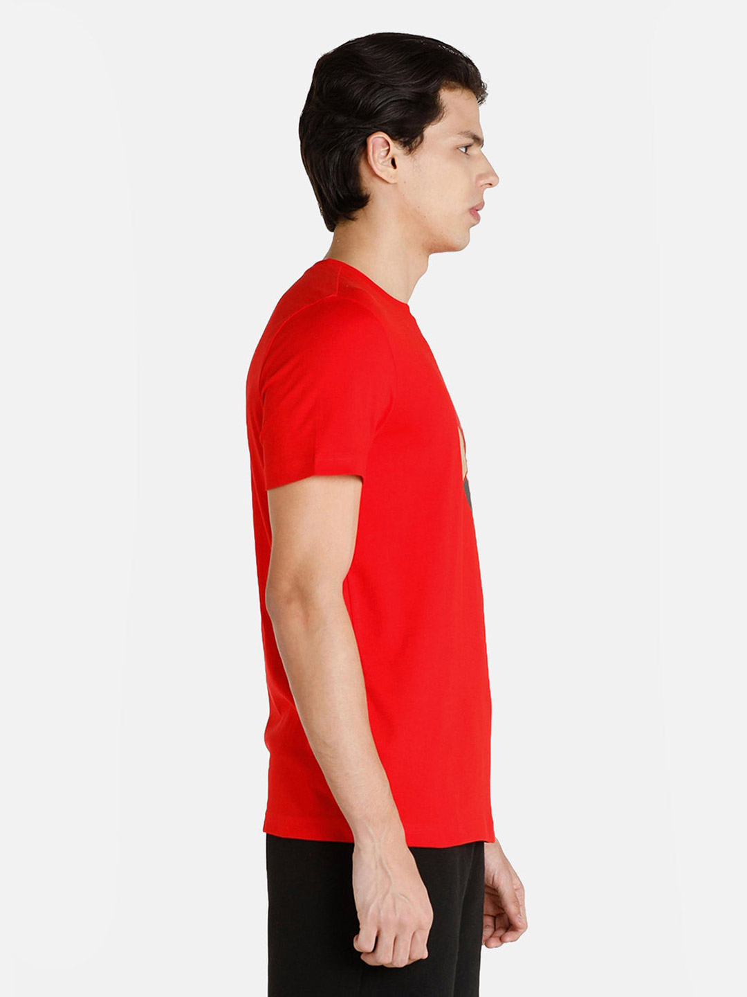 Puma Men Red Printed As Graphic T-Shirts (4)