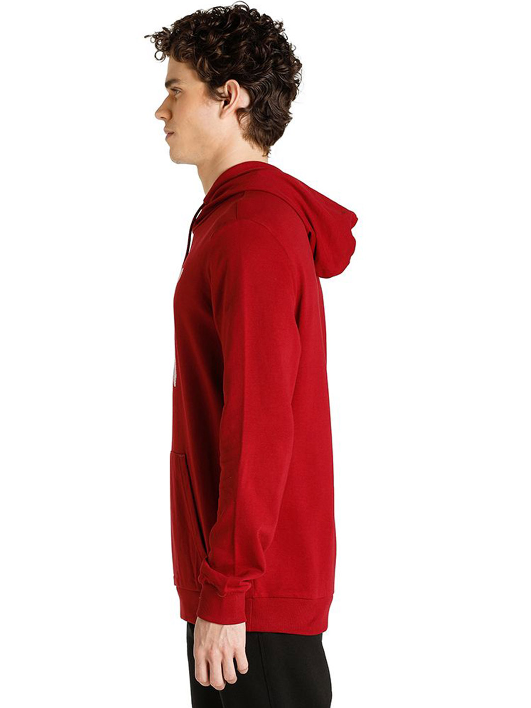 Puma Men Rhubarb Printed PUMA Hoodie (3)