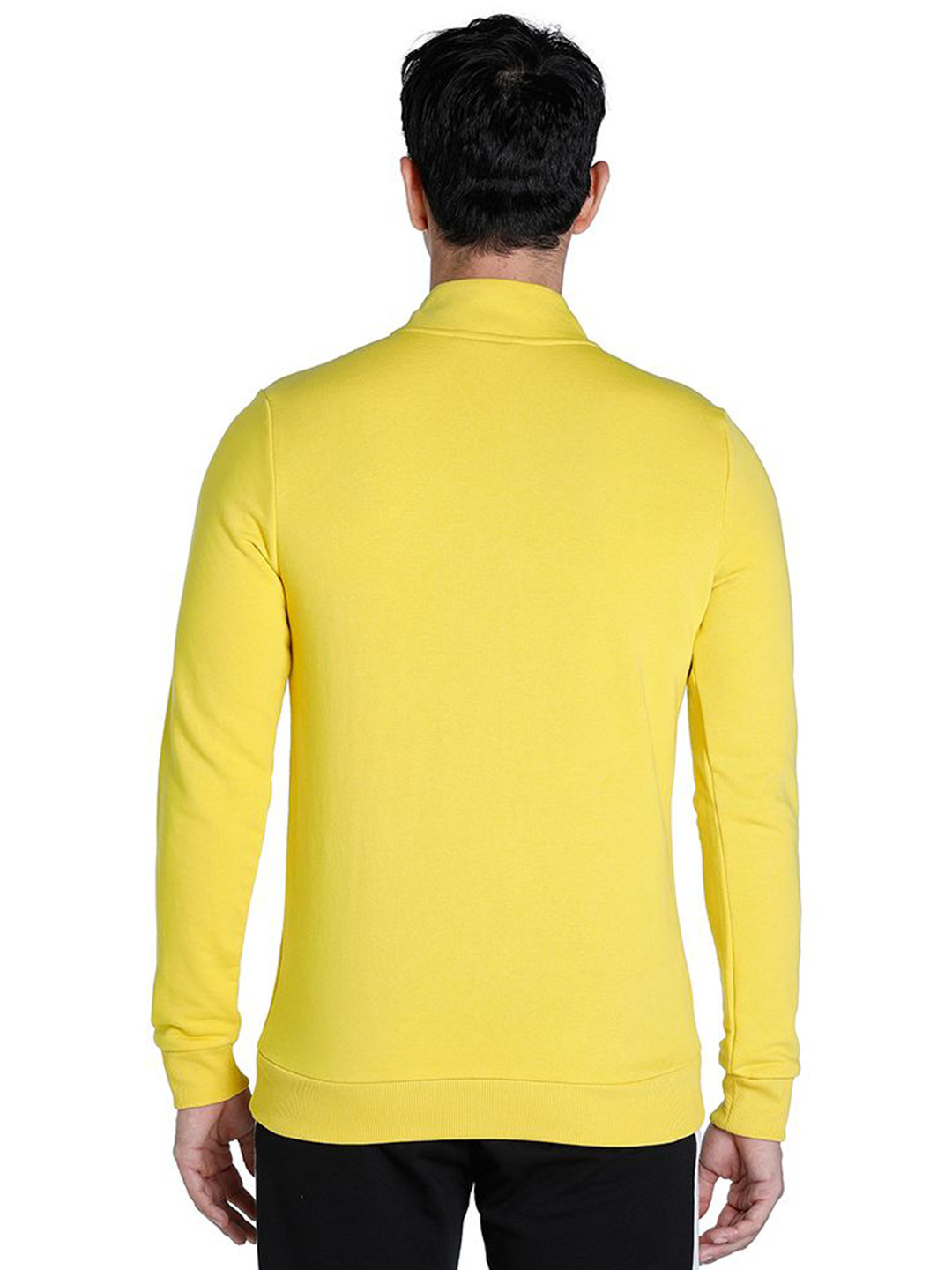 Puma Men Sun Ray Yellow Printed PUMAxONE8 Logo Jacket (3)
