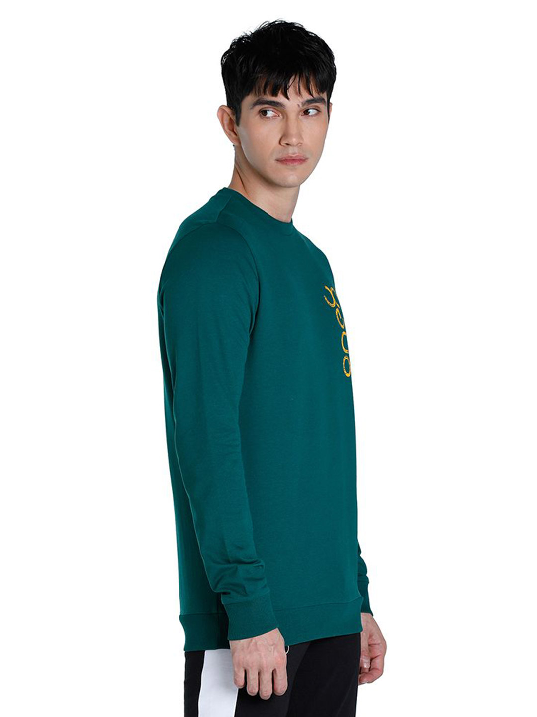 Puma Men Varsity Green Printed one8 Virat Kohli Logo Crew Sweat Shirt (4)