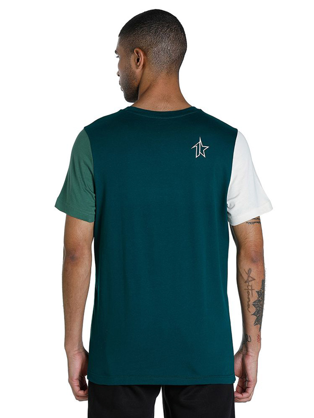 Puma Men Varsity Green Printed PUMA x 1DER KL Rahul Varsity T-Shirt (3)