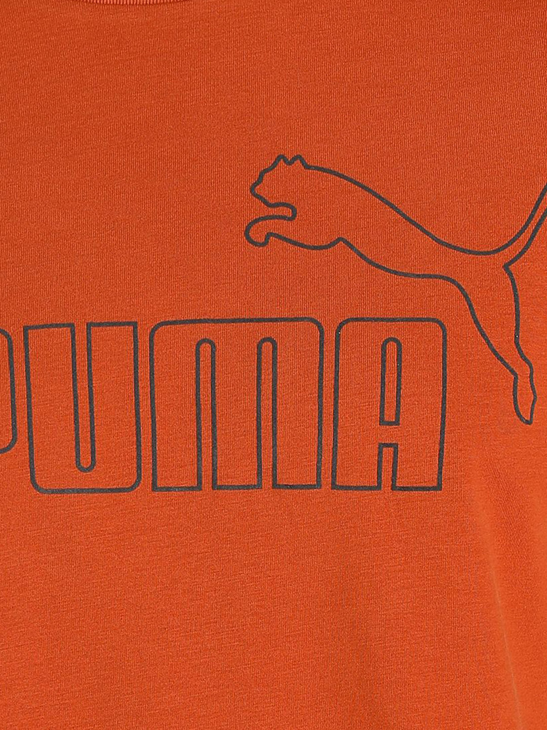Puma Men Warm Chestnut Printed Essentials Elevated T-Shirt (6)