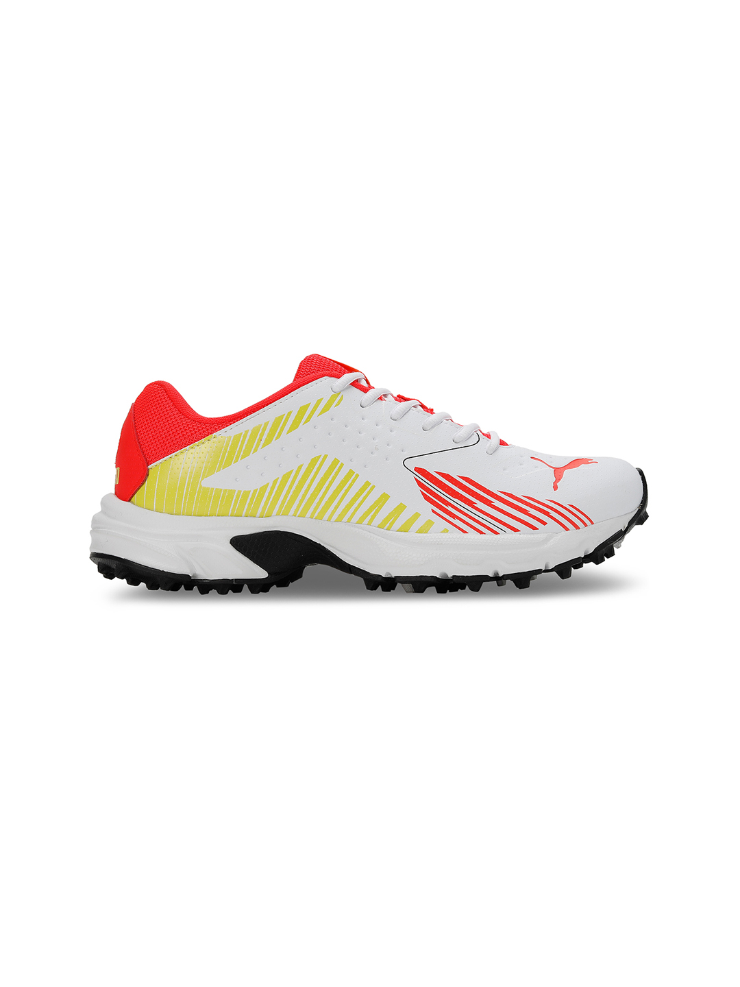 Puma Men White and Red Cricket Power Sports Shoes (1)