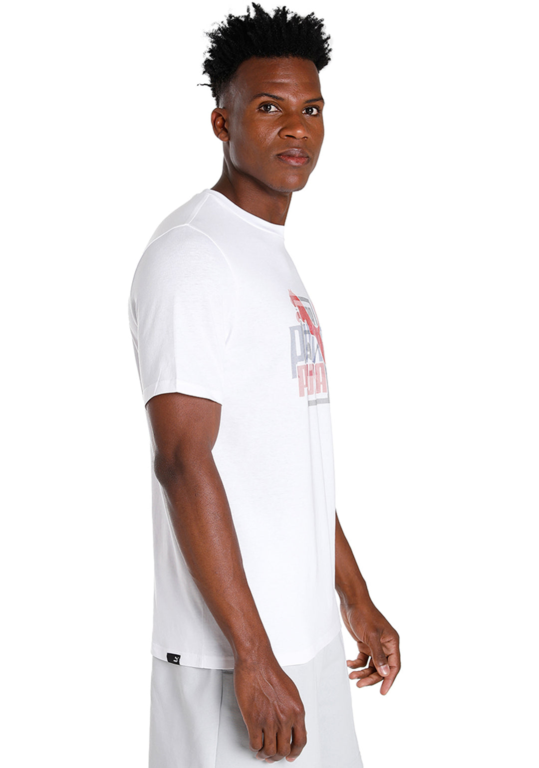 Puma Men White CLASSICS GEN Graphic T-Shirt (4)