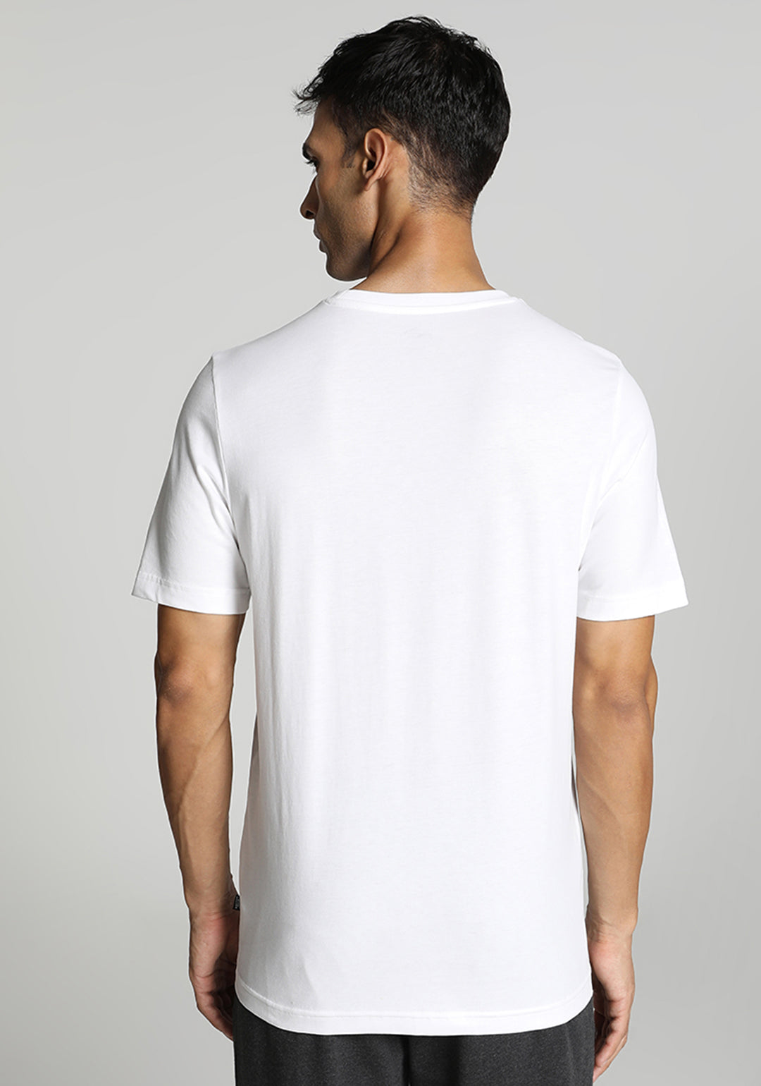 Puma Men White ESS ELEVATED T-Shirt (2)