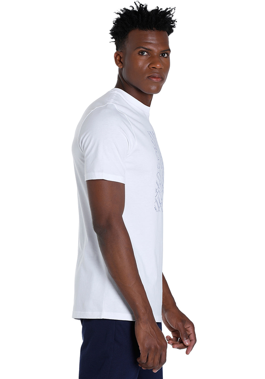 Puma Men White GRAPHICS Cat T-Shirt (4)