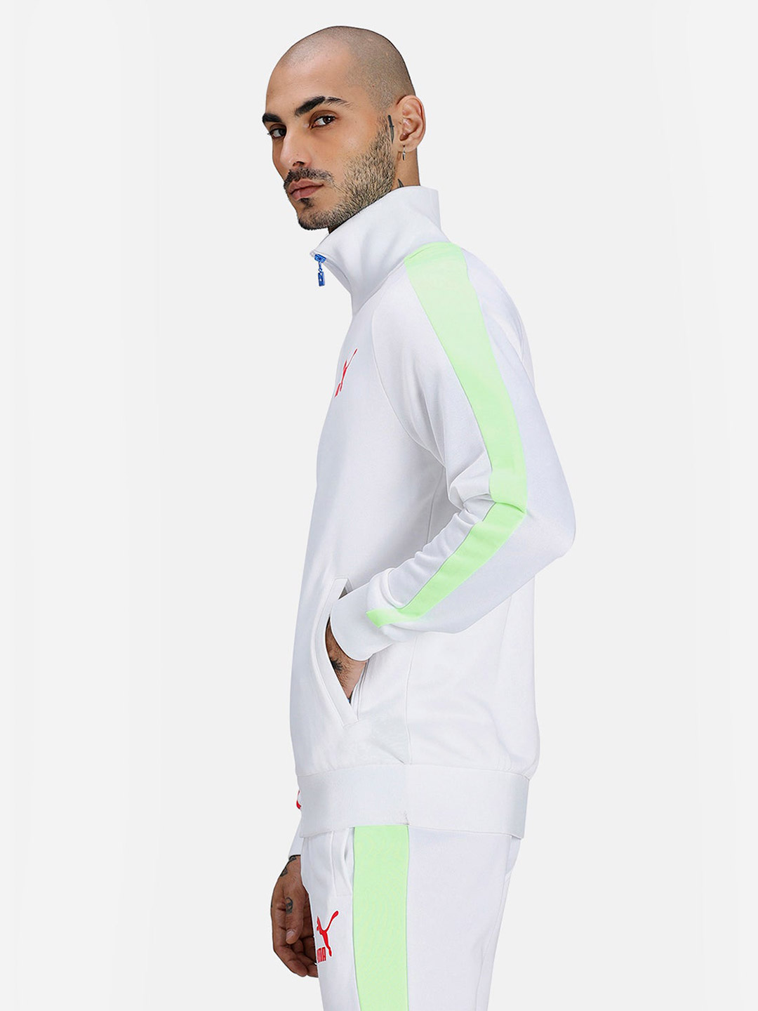 Puma Men White-Spectra Solid Iconic Track Jacket (3)