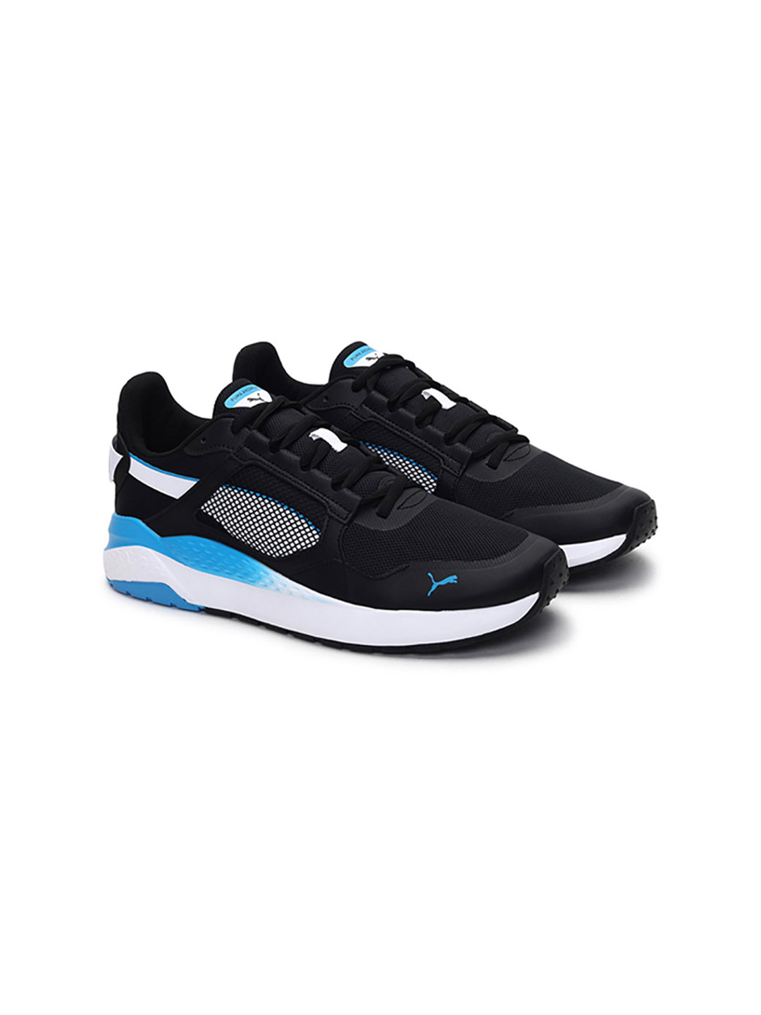 Puma PUMA Anzarun Grid Black and Ocean Dive Shoes (1)