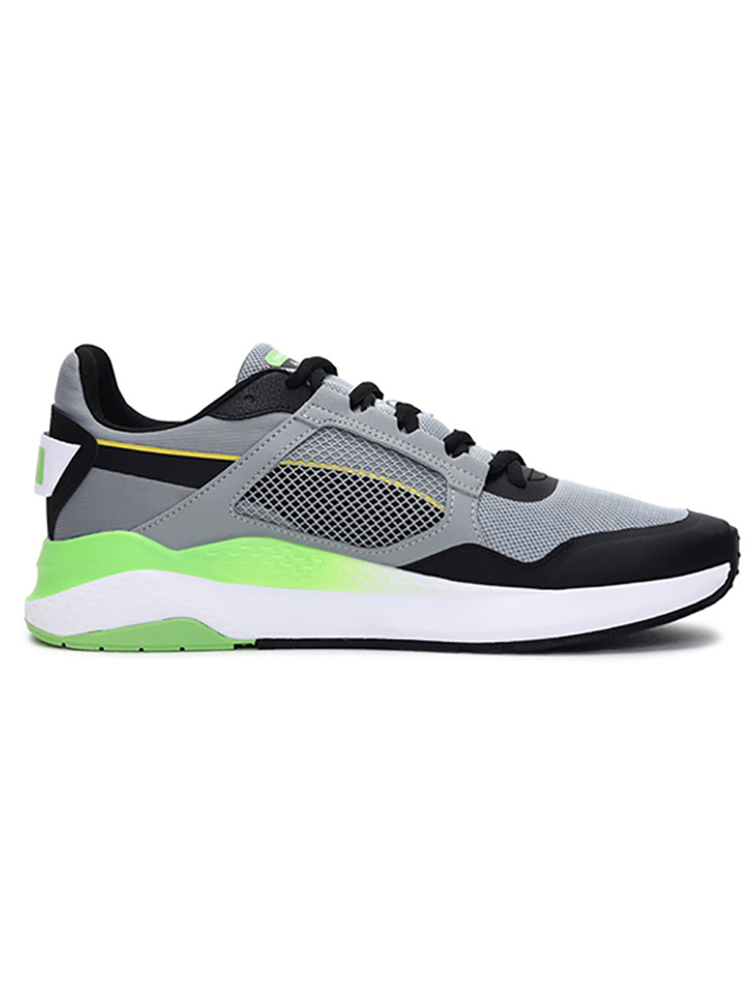 Puma PUMA Anzarun Grid Quarry and Black Jasmine Green Shoes (1)
