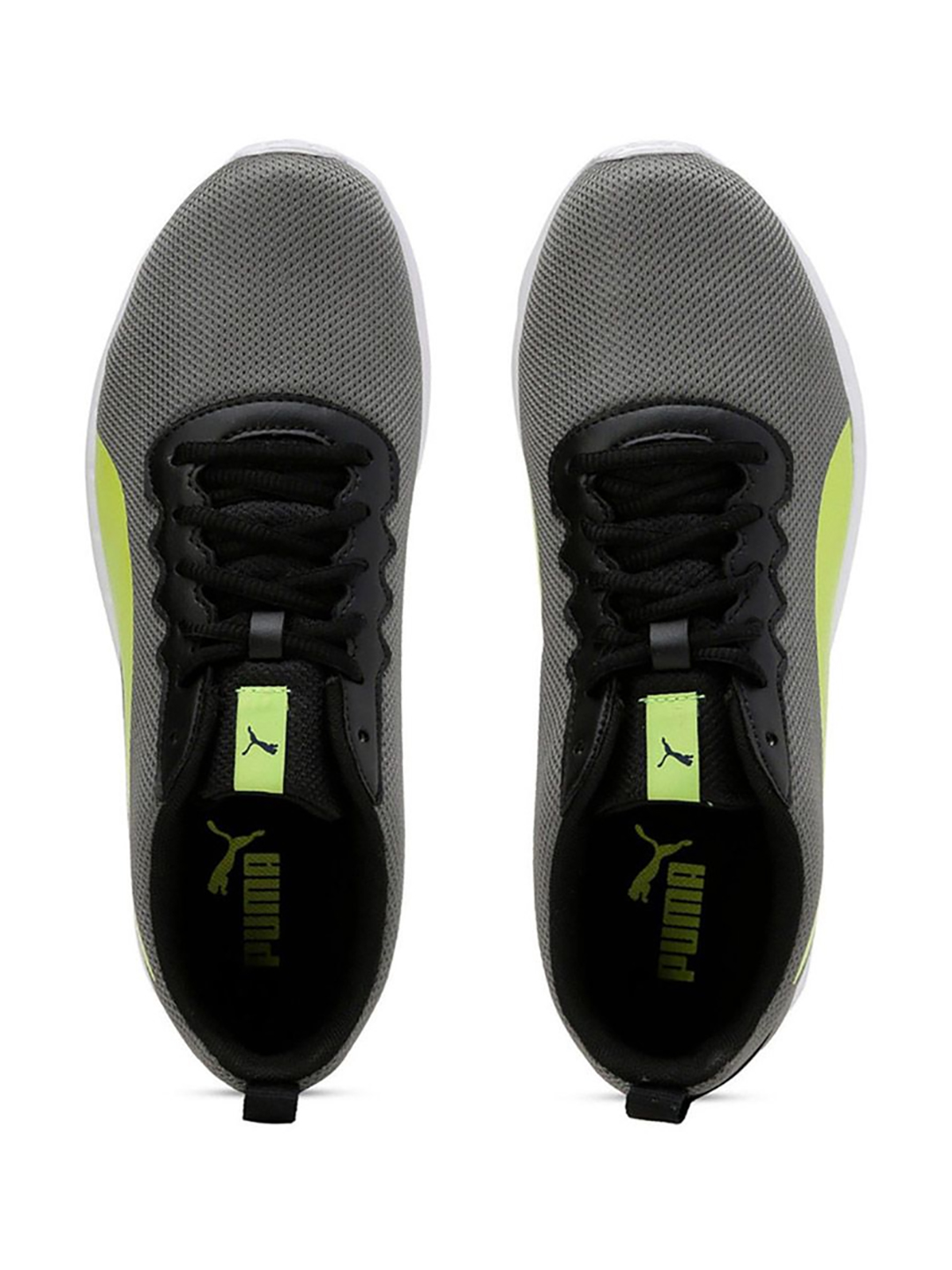 Puma Puma Carson Club II IDP Black-Limepunch Sports Shoes (3)