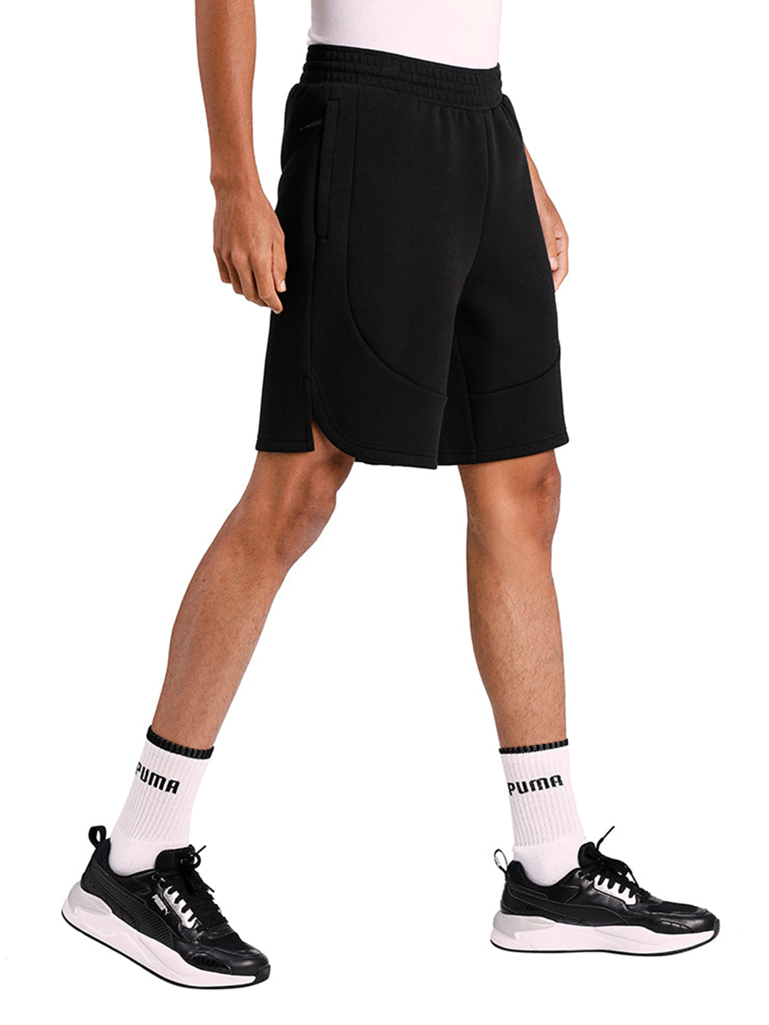 Puma Puma Dime Mens Black Shorts (4)