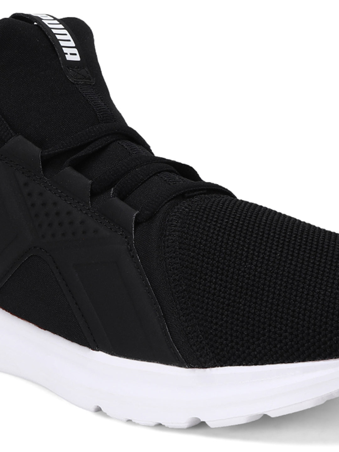 Puma  Puma Enzo Mesh Mens Black Sports Shoes (1)