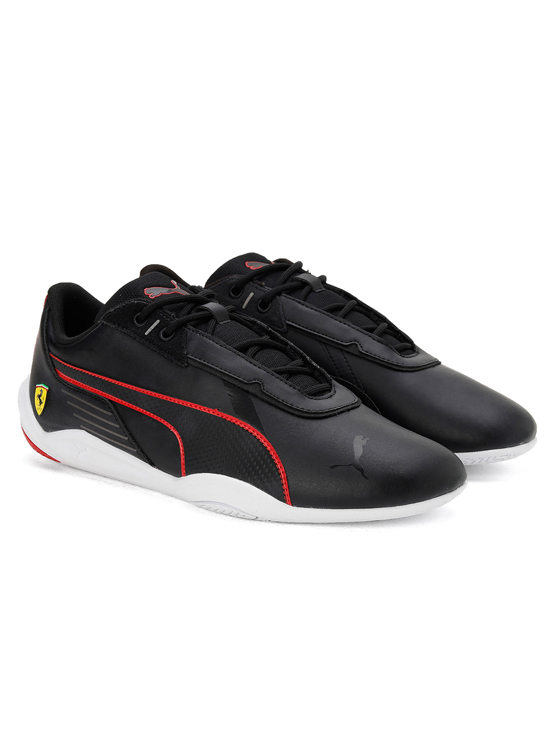Puma Unisex Black and Red Ferrari R-Cat Machina Sports Shoes (1)