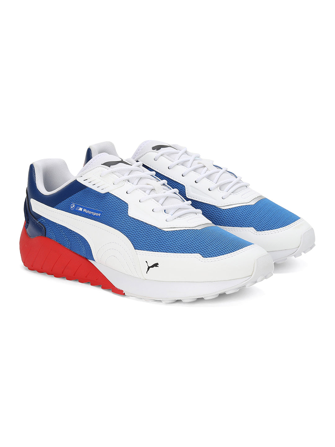 Puma Unisex Blue and White BMW MMS SPEEDFUSION Sports Shoes (1)