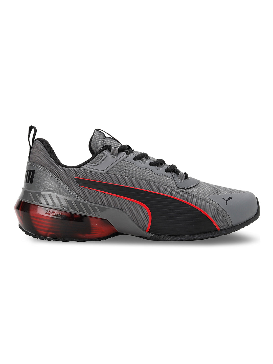Puma Unisex Grey and Black X-Cell Uprise Soft Focus Sports Shoes (1)