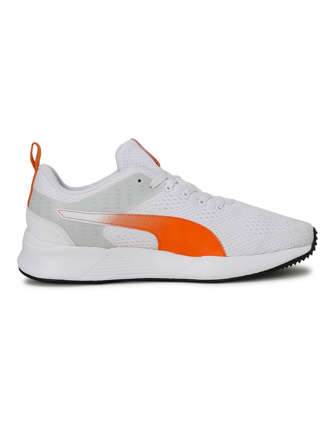 Puma Unisex Grey & Red Pacer Plus V2 Sneakers (1)