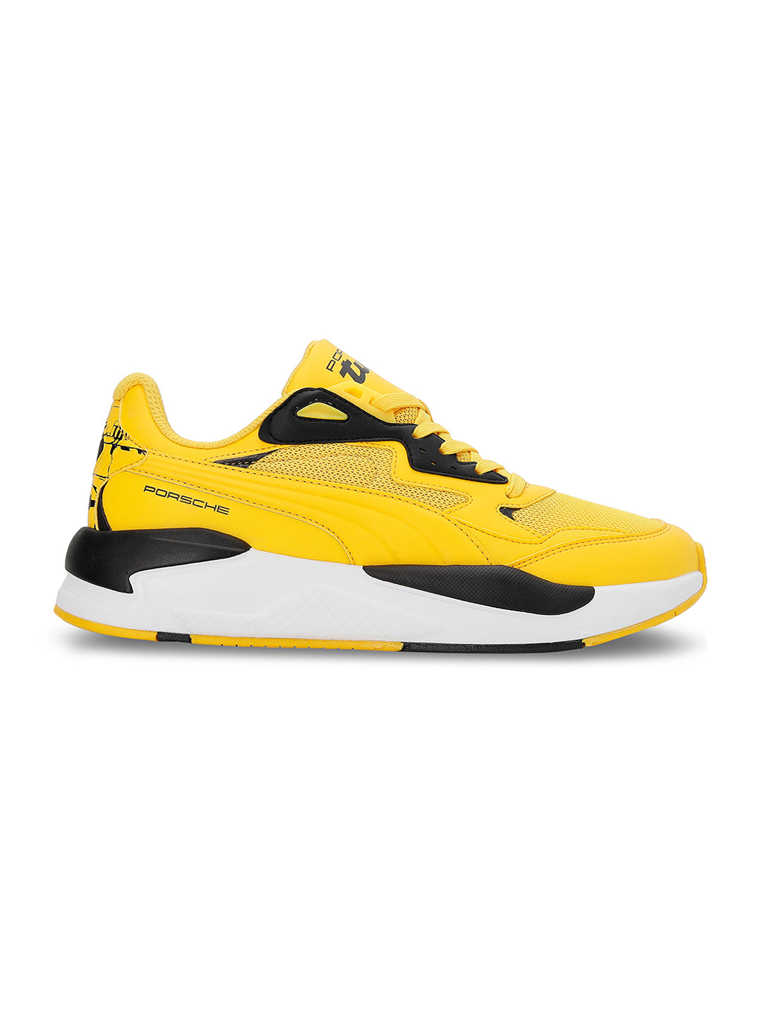 Puma Unisex Yellow and Black PL X-Ray Speed Sports Shoes (2)