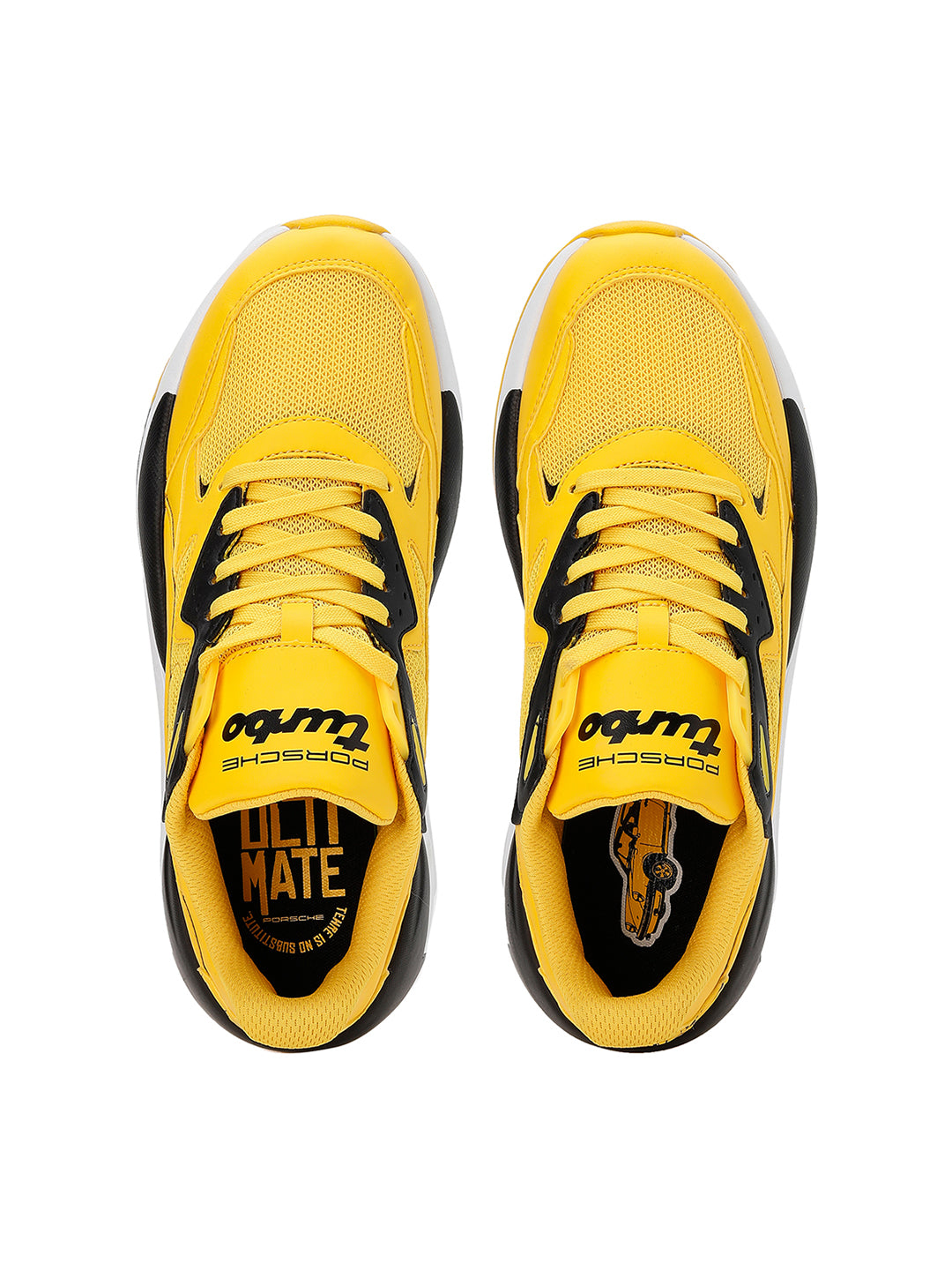 Puma Unisex Yellow and Black PL X-Ray Speed Sports Shoes (5)