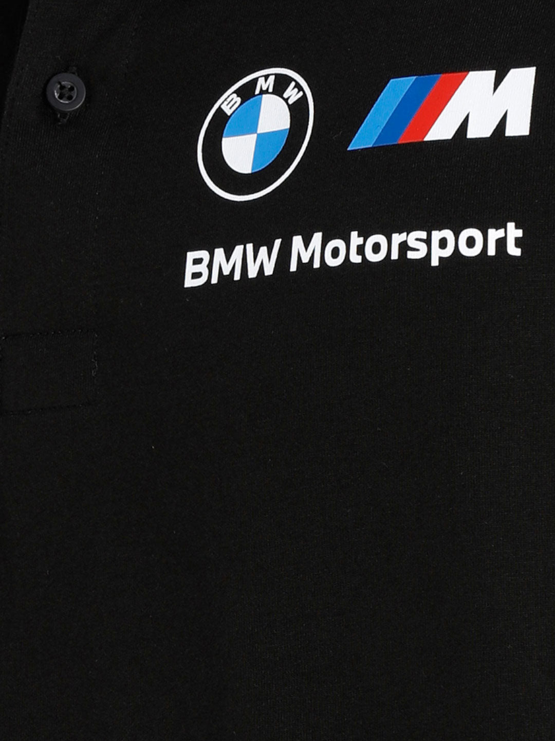 Puma X BMW Men Black BMW MMS ESS Logo Printed Polo Collar T-Shirt (6)