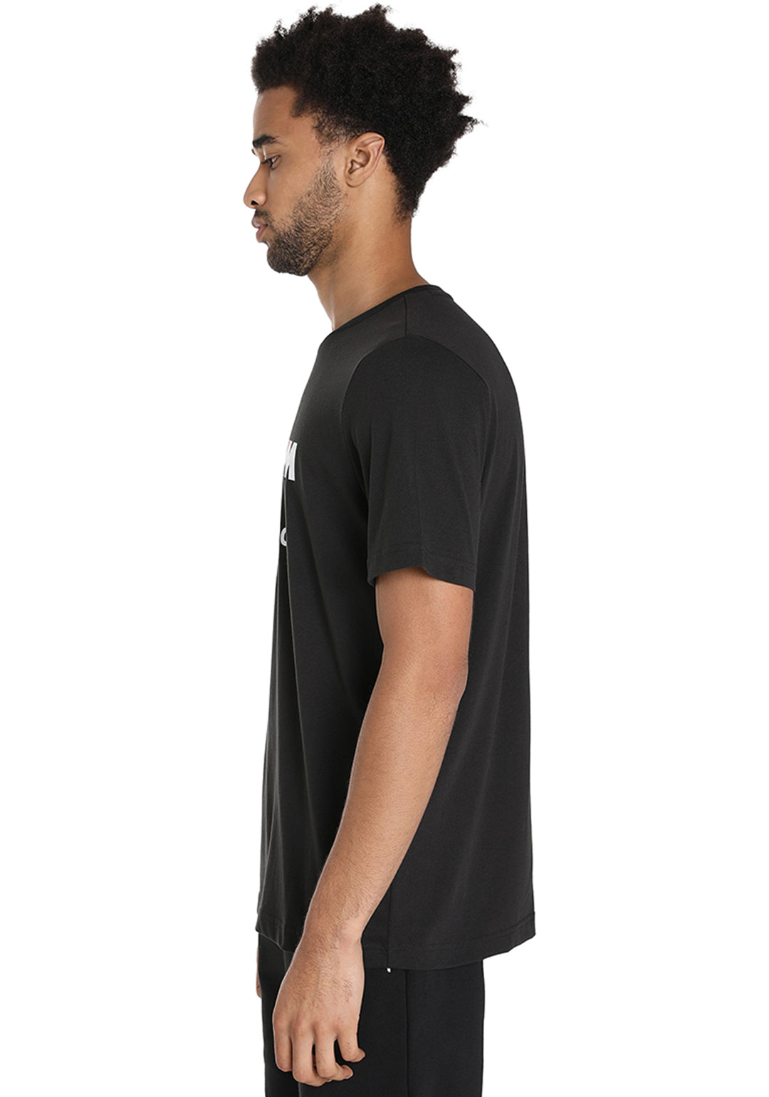 Puma X BMW Men Black BMW MMS ESS Logo T-Shirt (2)