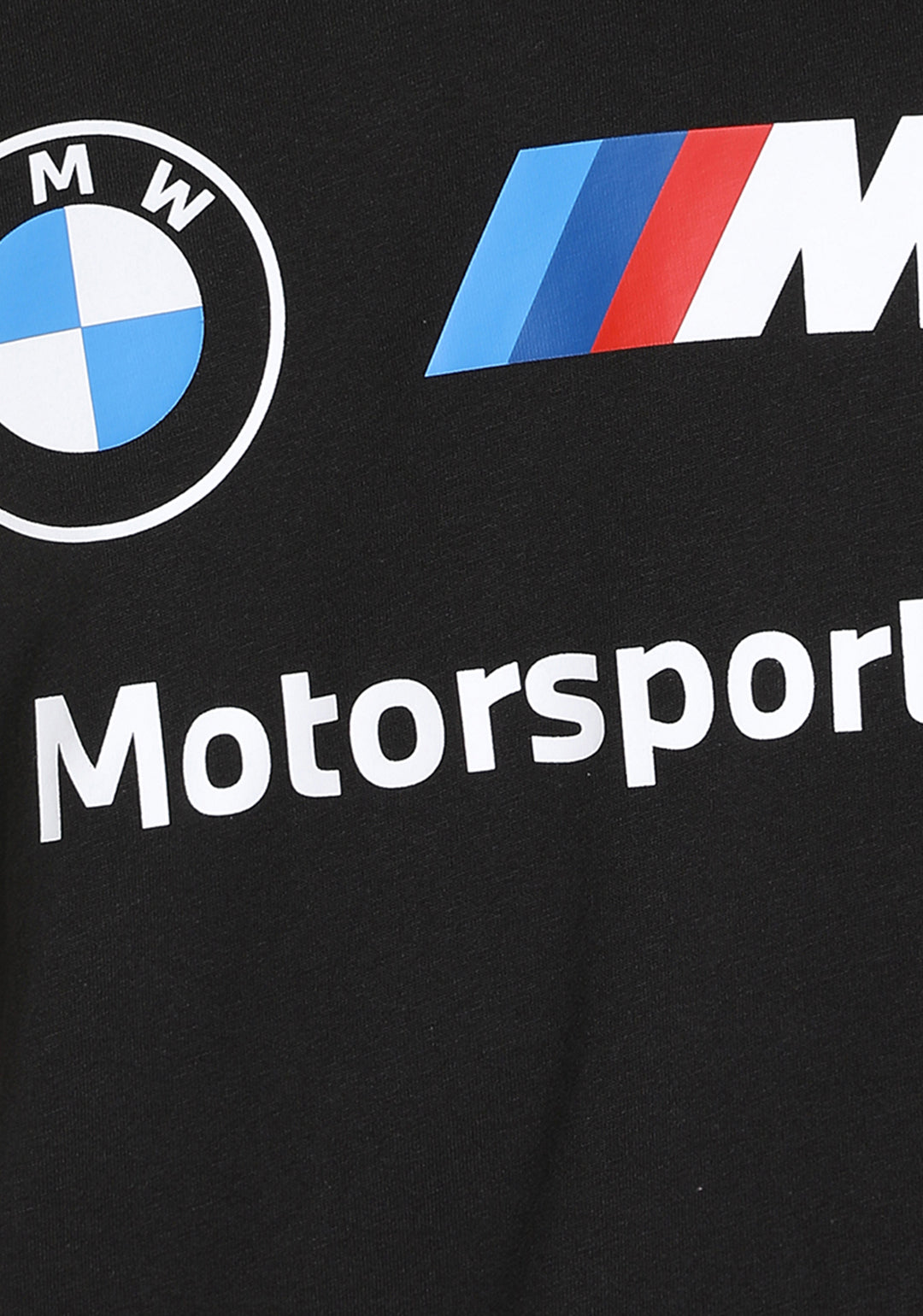 Puma X BMW Men Black BMW MMS ESS Logo T-Shirt (6)