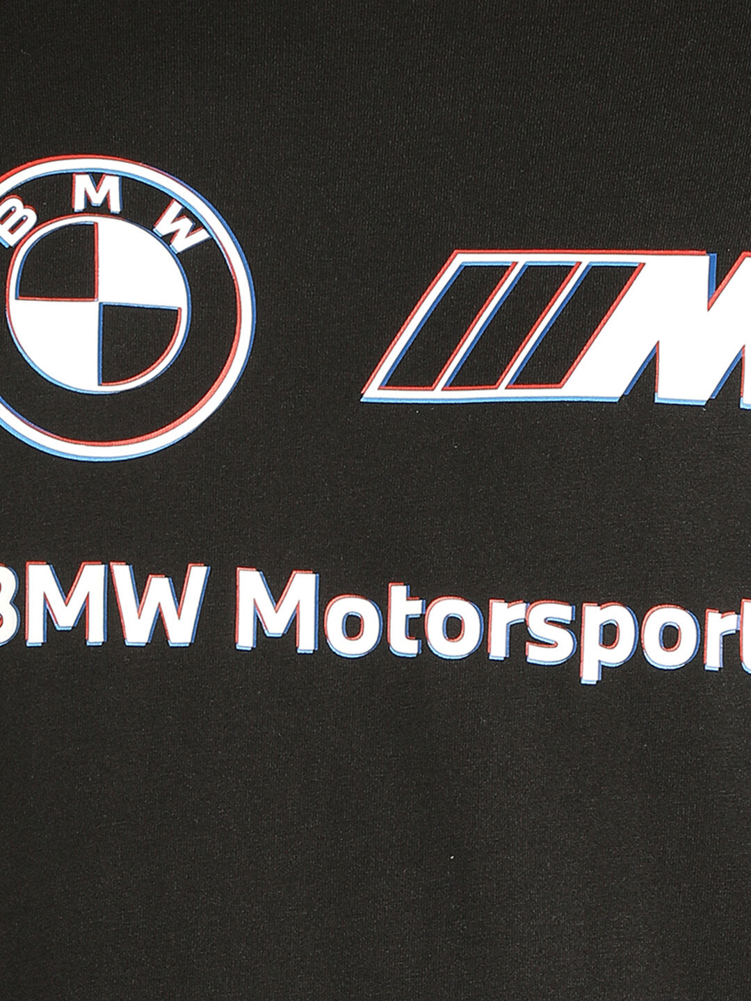 Puma X BMW Men Black BMW MMS Logo Printed Round Neck Half Sleeves T-Shirt (6)
