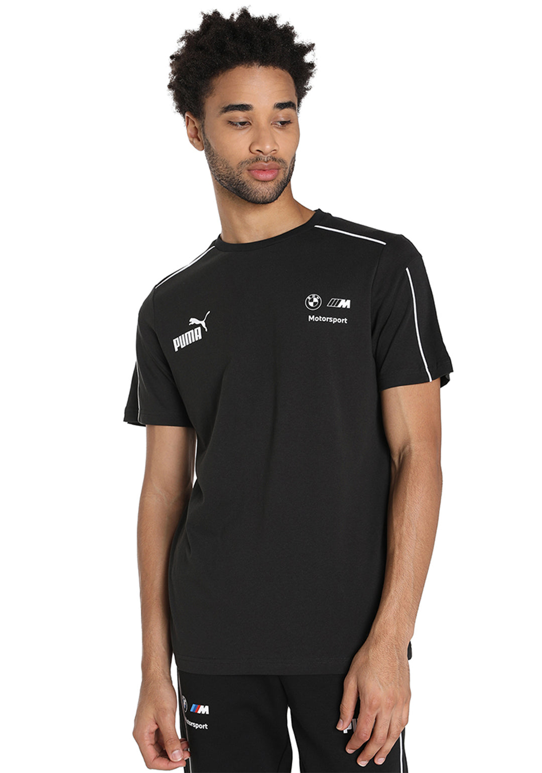 Puma X BMW Men Black BMW MMS MT7 T-Shirt