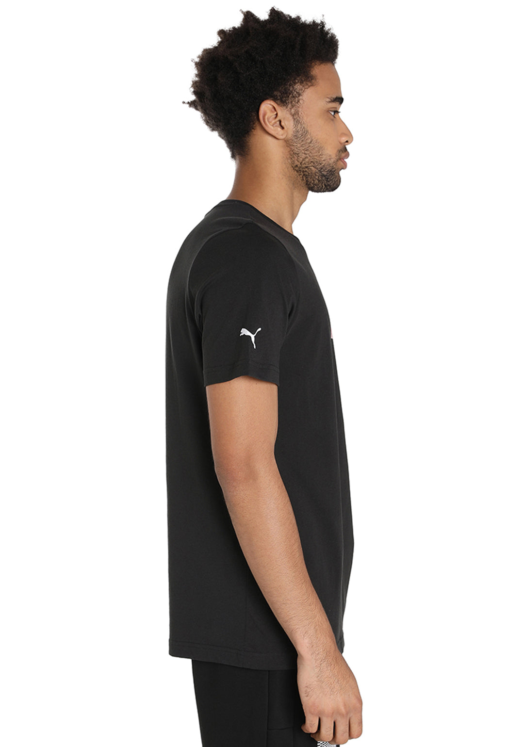 Puma X BMW Men Black BMW MMS Statement Logo T-Shirt (4)