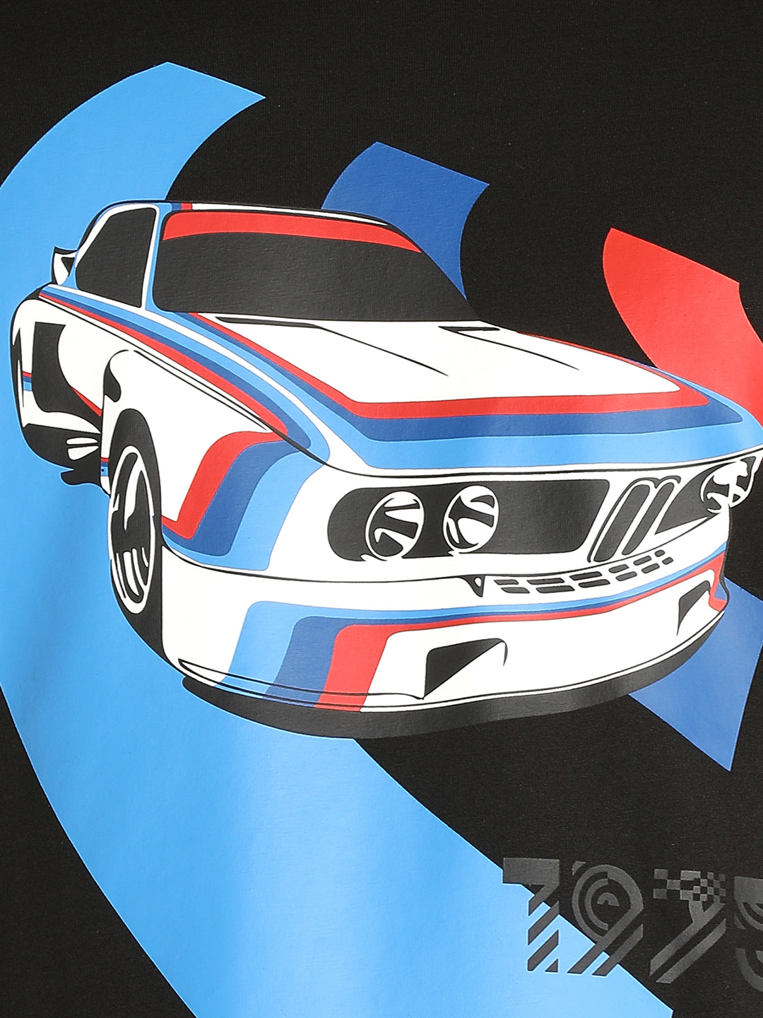 Puma X BMW Men Black MMS Vintage Car Graphic Printed Half Sleeves Round Neck T-Shirt (5)
