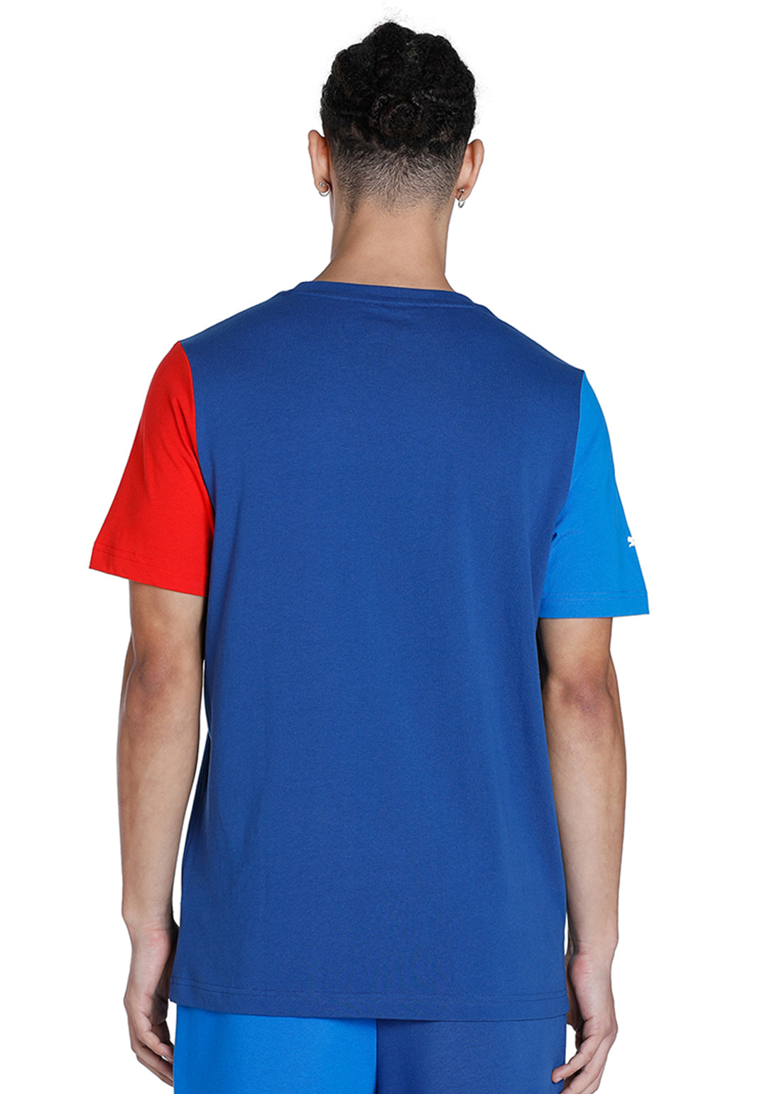 Puma X BMW Men Blue BMW MMS ESS Logo T-Shirt (3)