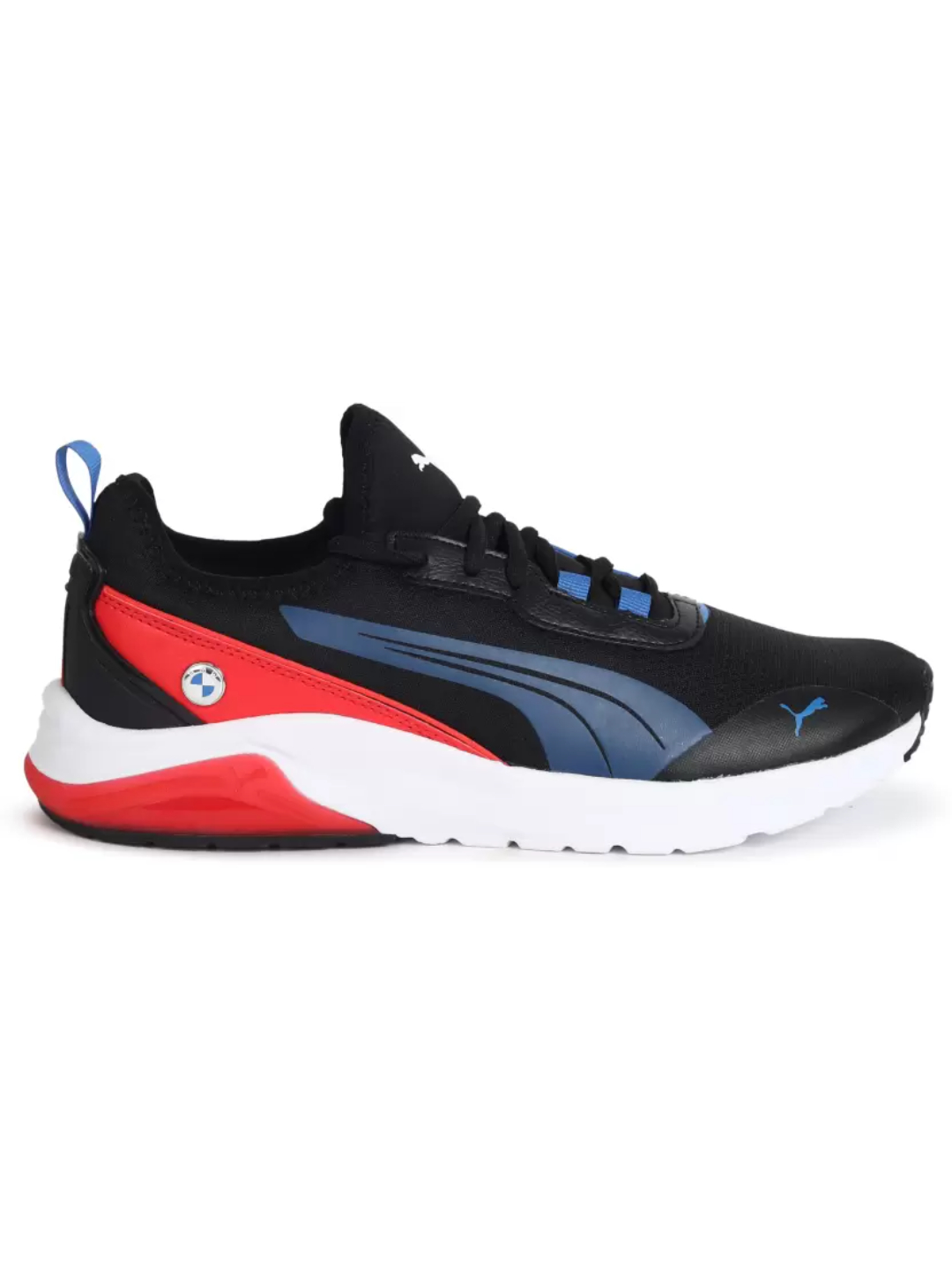 Puma X BMW Unisex Black and Red BMW MMS Electron E Sports Shoes (1)