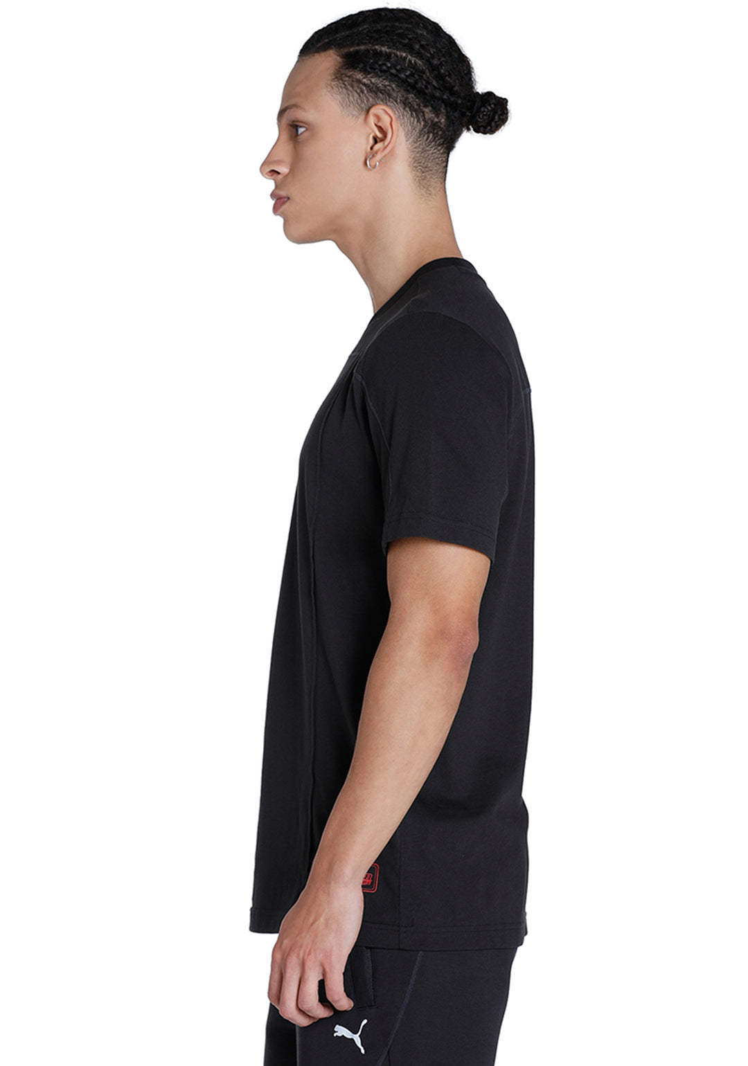 Puma X Ferrari Men Black Ferrari Style T-Shirt (2)