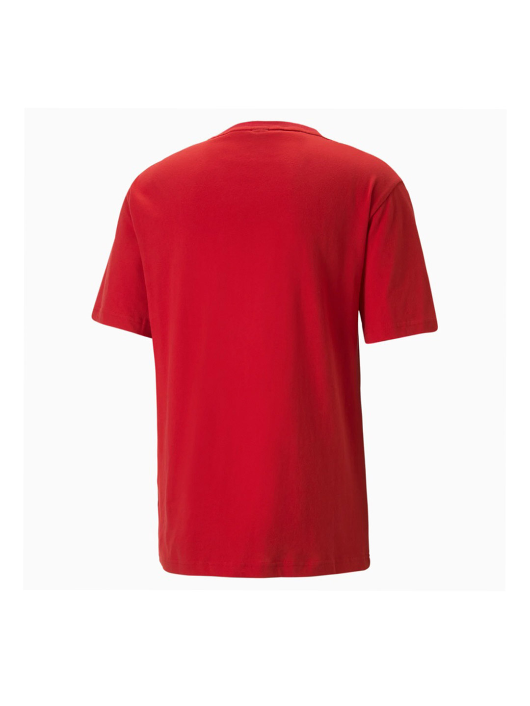 Puma X Ferrari Men Red & Black Ferrari Race Premium Logo Printed T-shirt (2)