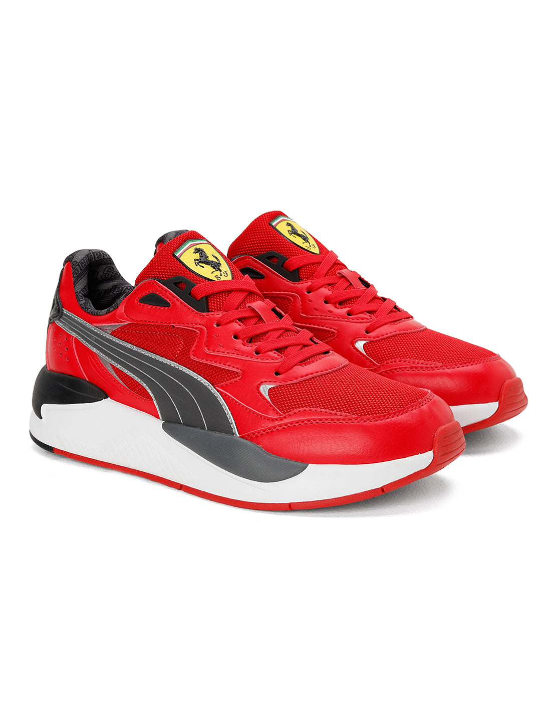 Puma X Ferrari Unisex Red and Black Ferrari X-Ray Speed Sports Shoes (1)
