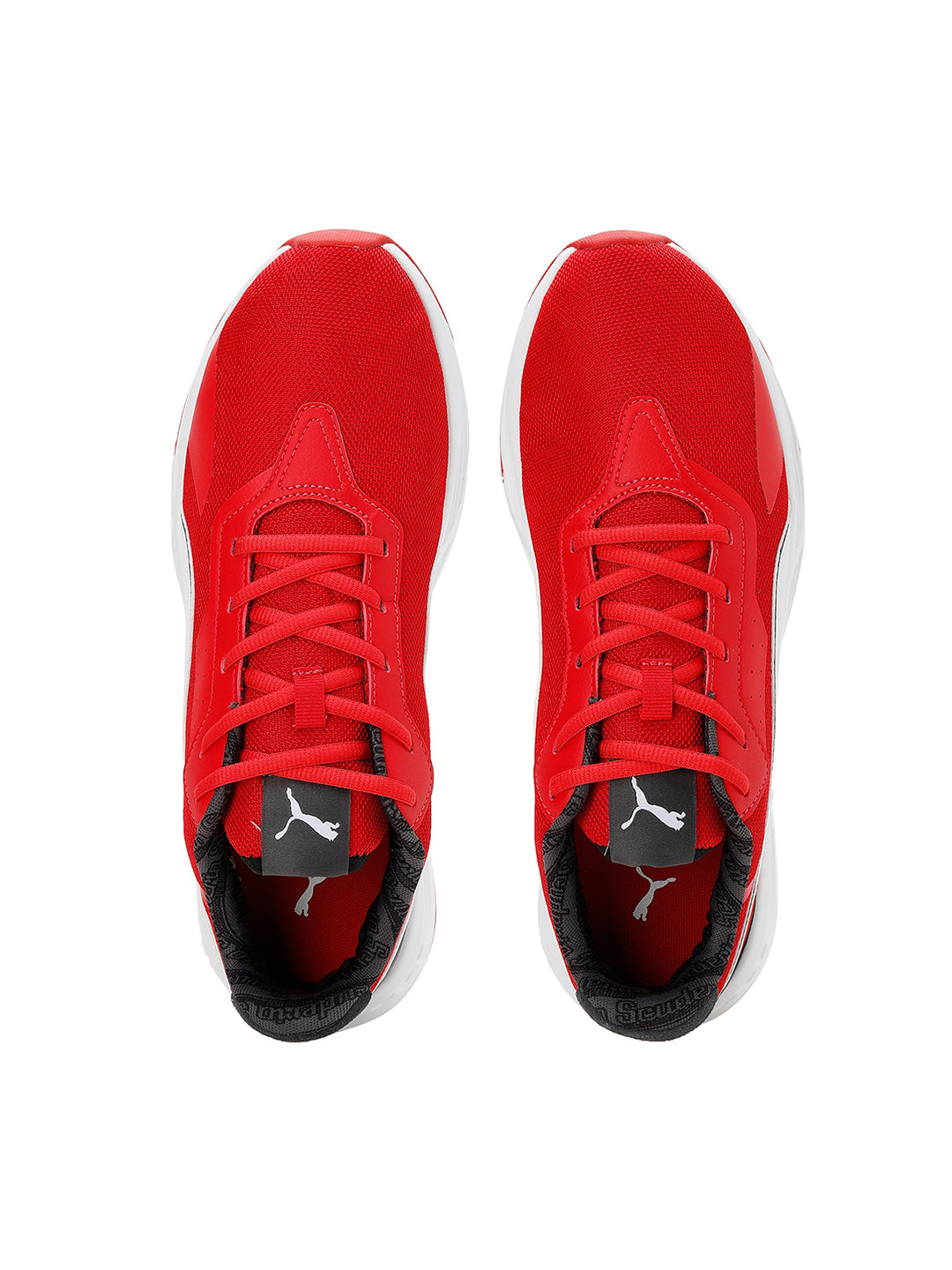 Puma X Ferrari Unisex Red and White Ferrari Tiburion Sports Shoes (5)