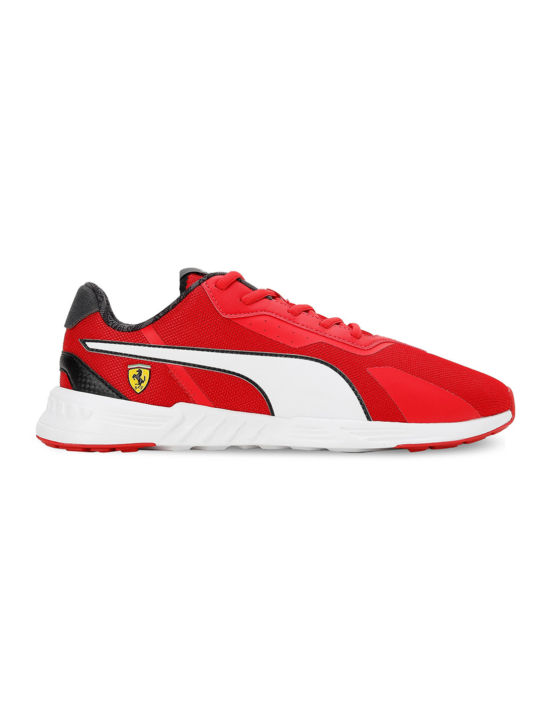 Puma X Ferrari Unisex Red and White Ferrari Tiburion Sports Shoes (2)
