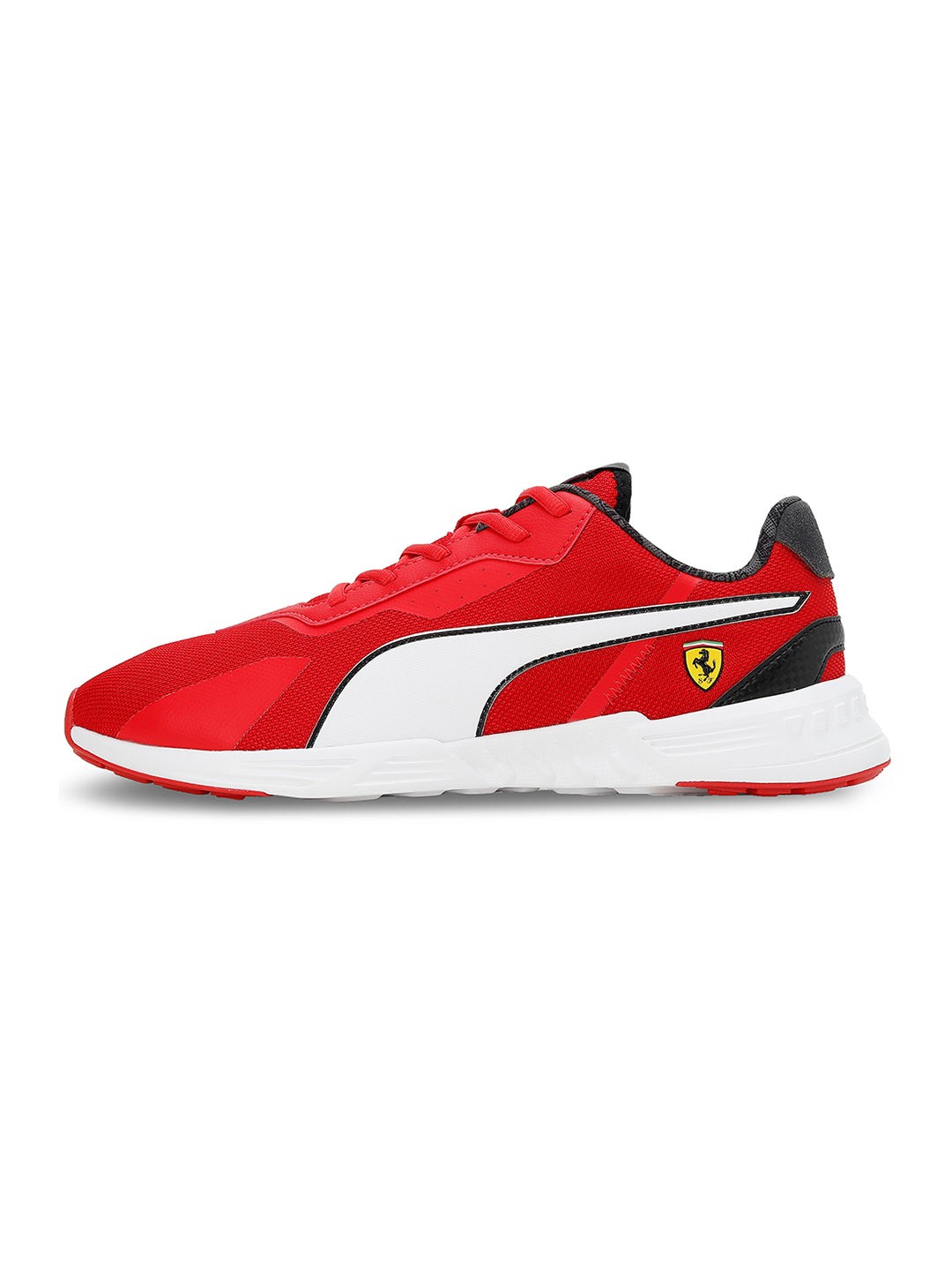 Puma X Ferrari Unisex Red and White Ferrari Tiburion Sports Shoes (3)