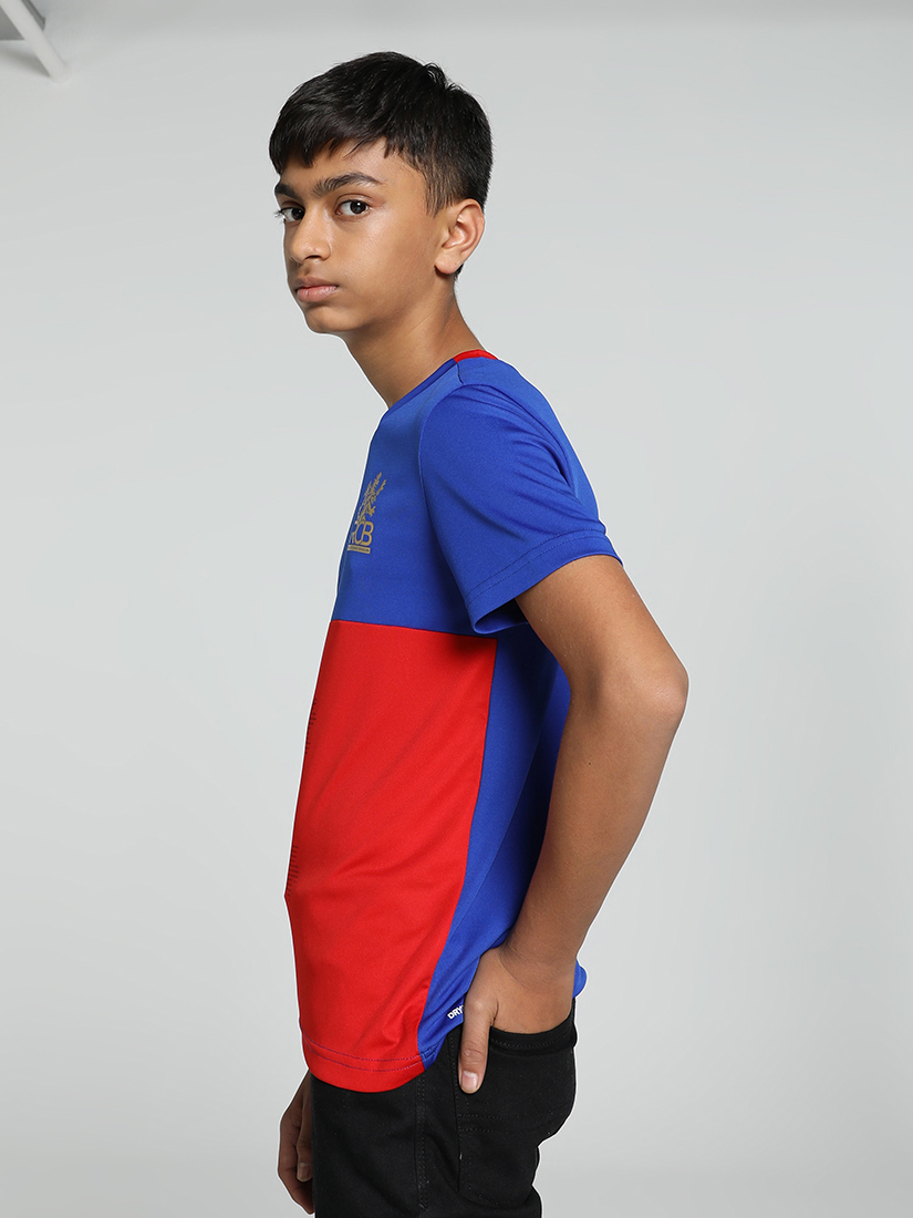 Puma X RCB Kids Official Takedown Jersey 2024 (2)