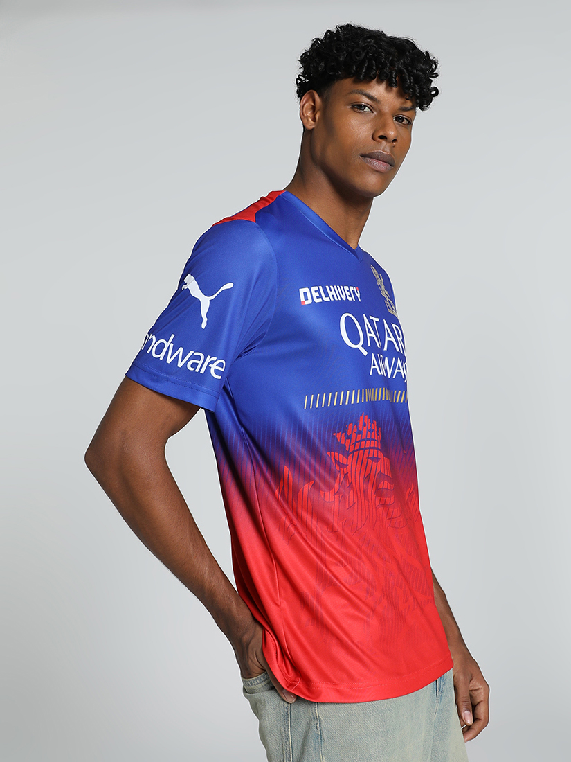 Puma X RCB Men Official Replica Jersey 2024 (2)
