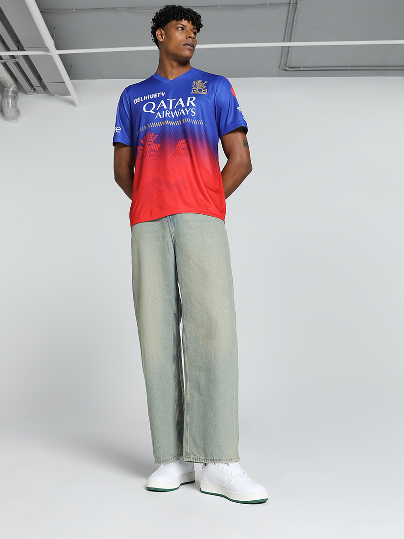Puma X RCB Men Official Replica Jersey 2024 (4)