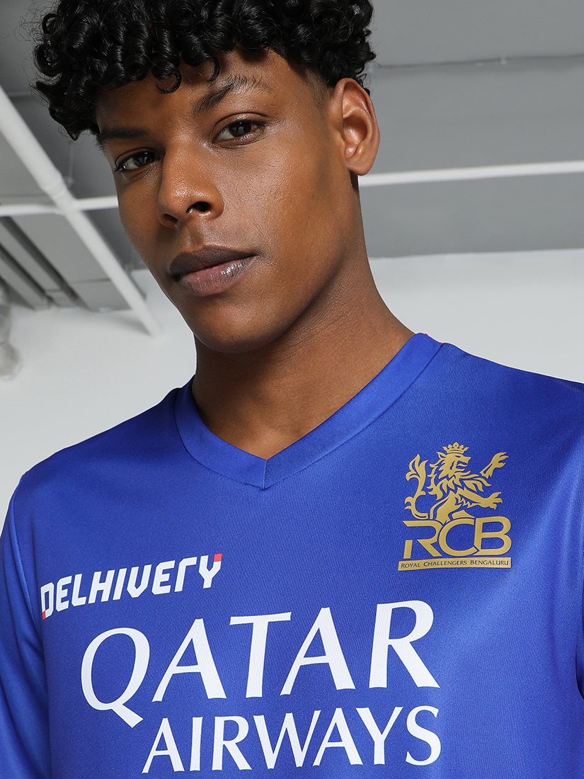 Puma X RCB Men Official Replica Jersey 2024 (5)