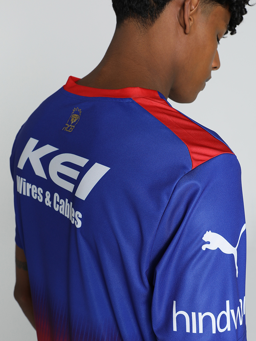 Puma X RCB Men Official Replica Jersey 2024 (6)