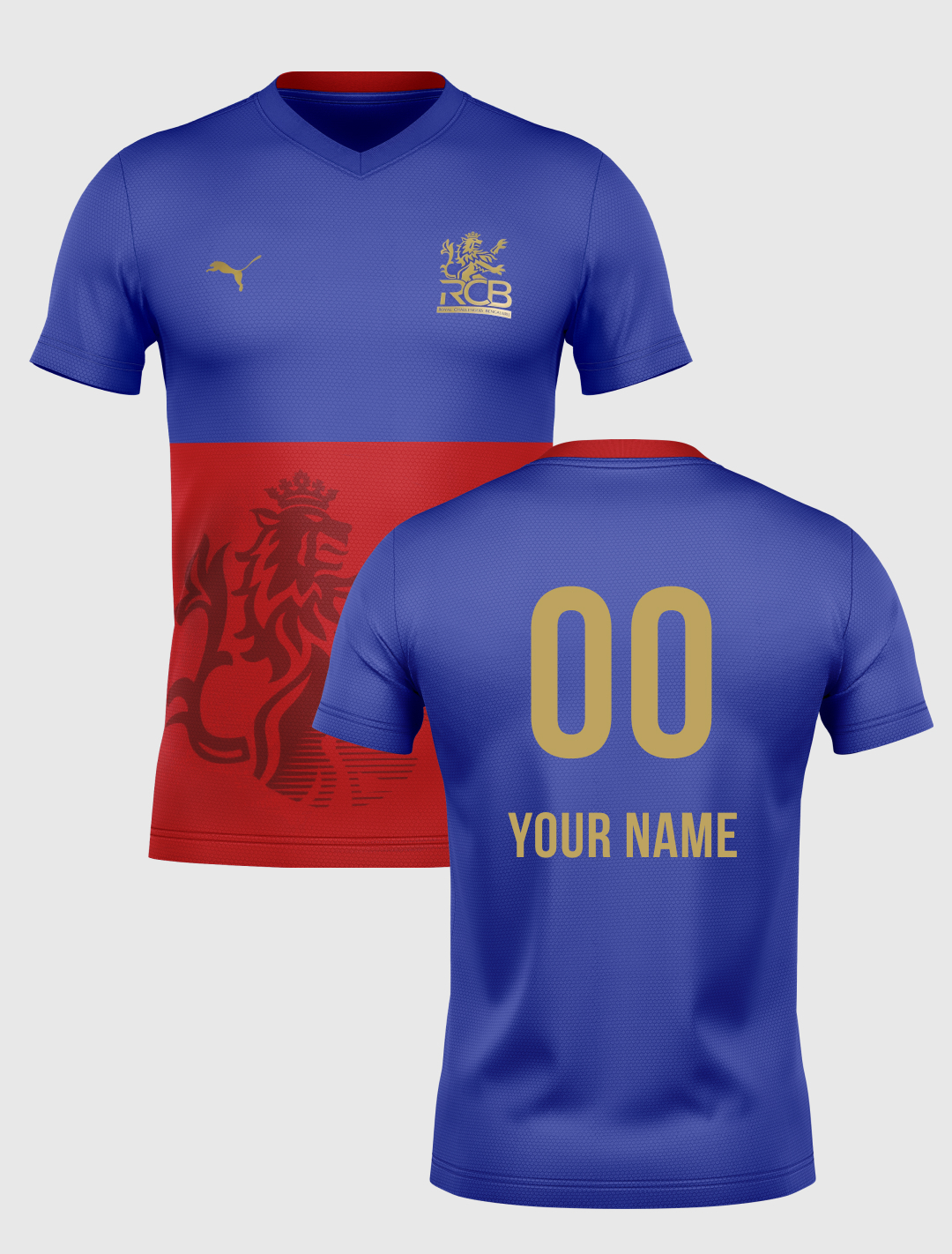 Puma X RCB Official Fan Jersey 2024: Customised With Your Name By FanCode (2)