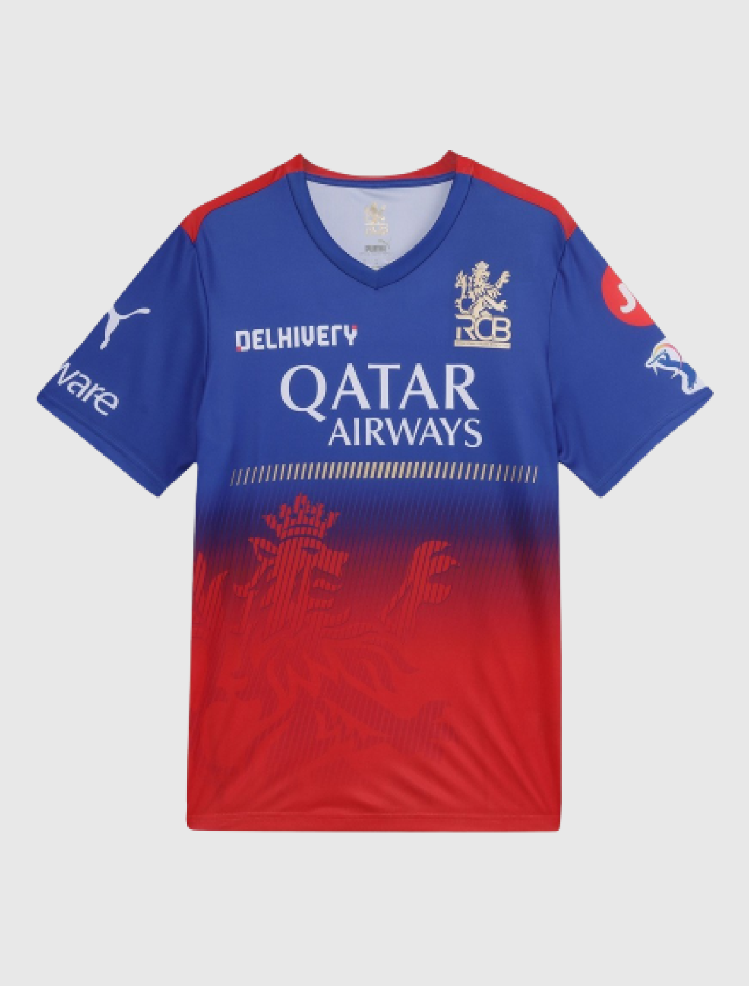 Puma X RCB Official Replica Jersey 2024: Customised With Your Name By FanCode (3)
