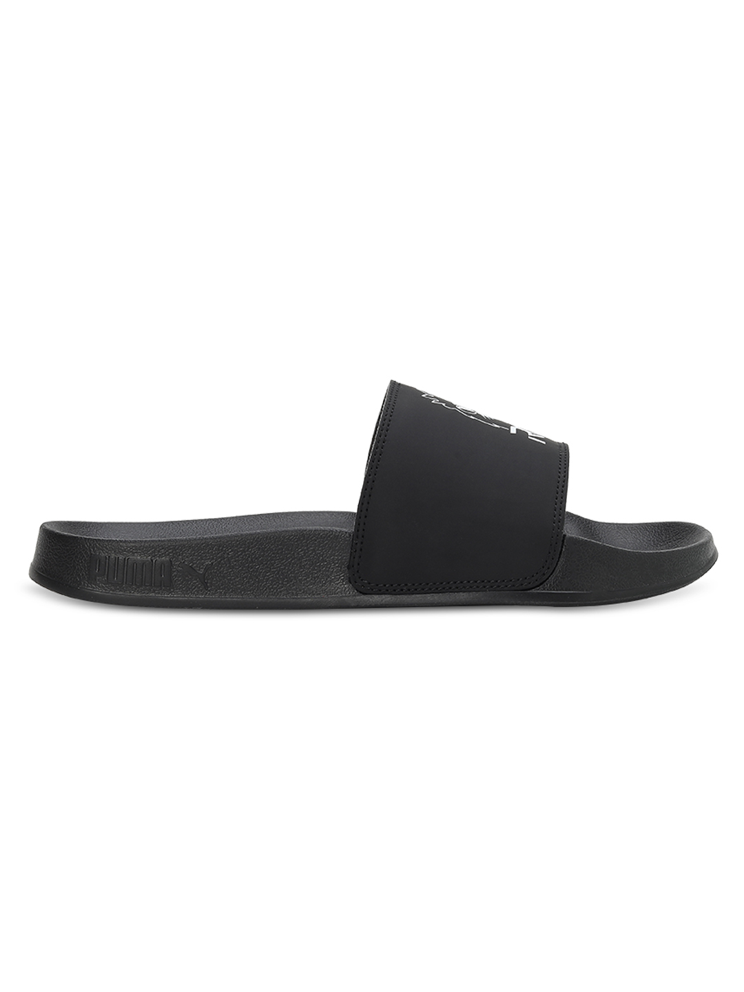 Puma X RCB RCB Official Unisex Black Slides Flip Flops (1)
