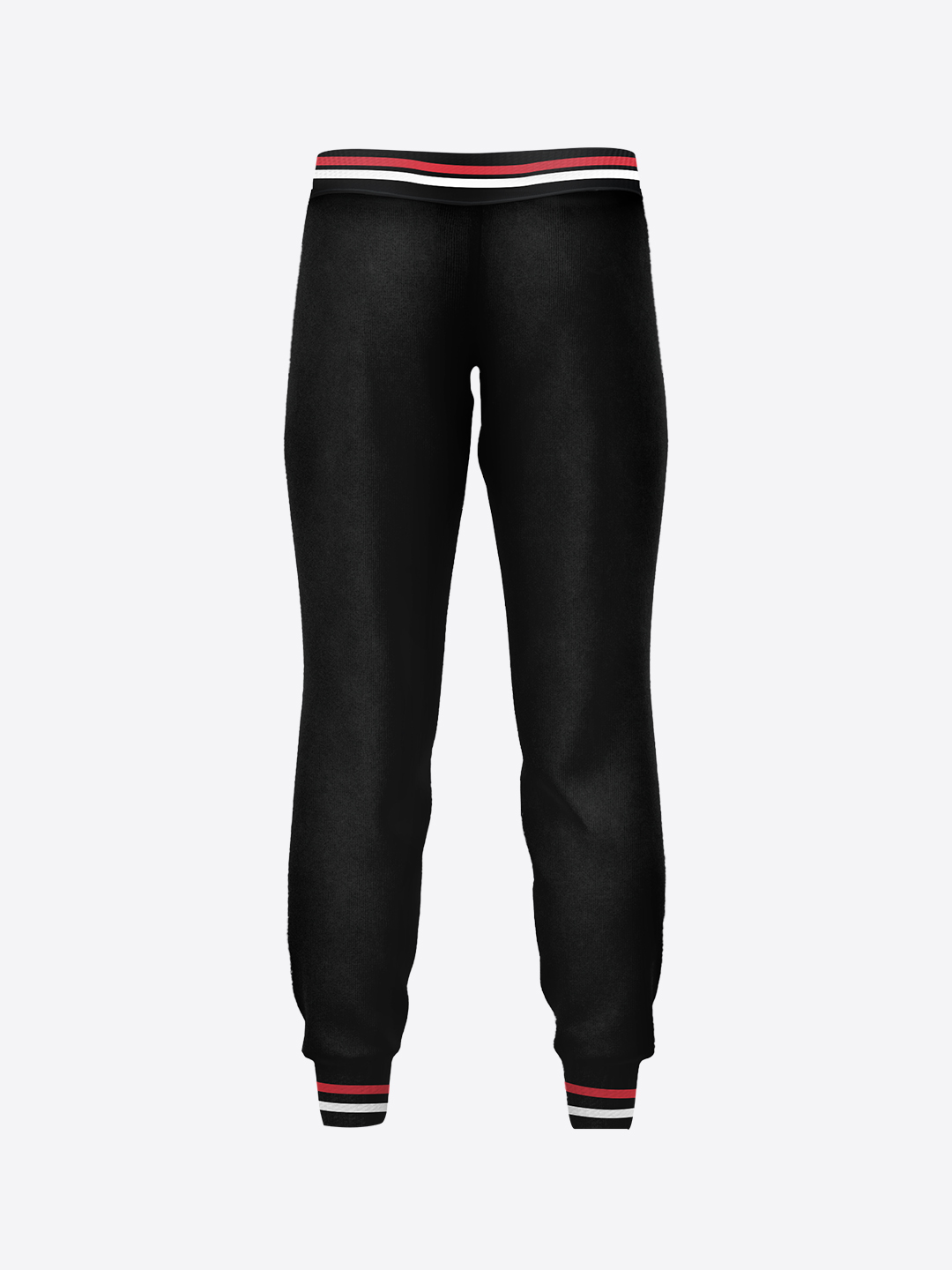 Punjab Kings Men Black Logo Printed Mid-Rise Regular Fit Training Joggers (2)