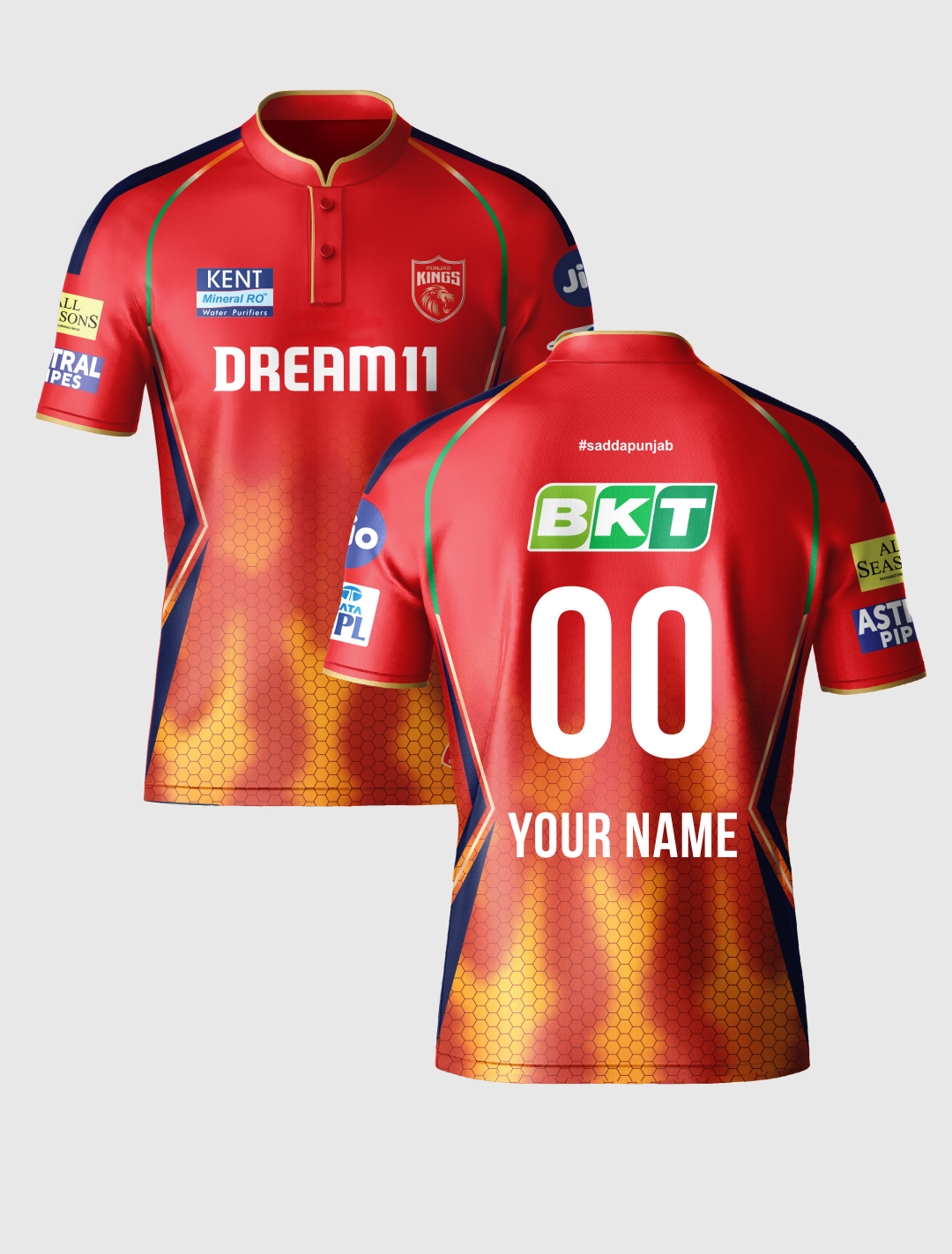 Buy Customised Official 2024 Match Jersey From Fancode Shop