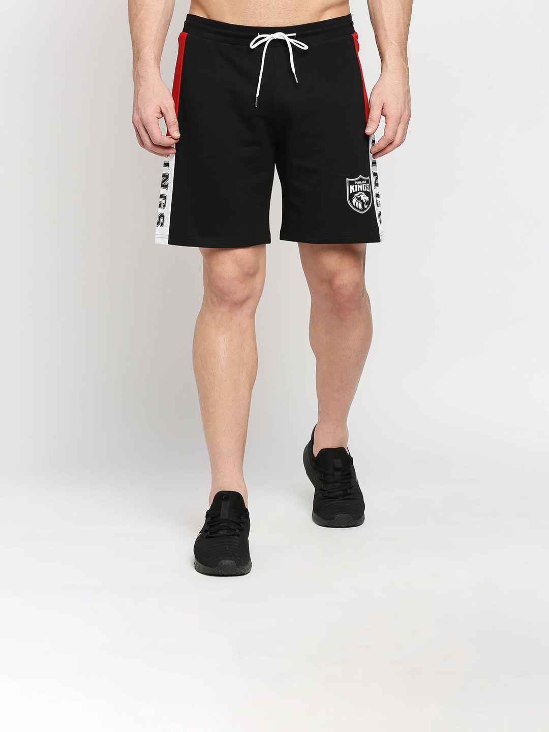 Punjab Kings Mens Black Shorts (4)